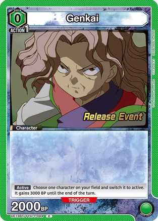 Image of Genkai (044) (UE13BT/YYH-1-044) - UE13BT Yu Yu Hakusho Ghost Files Release Event Cards