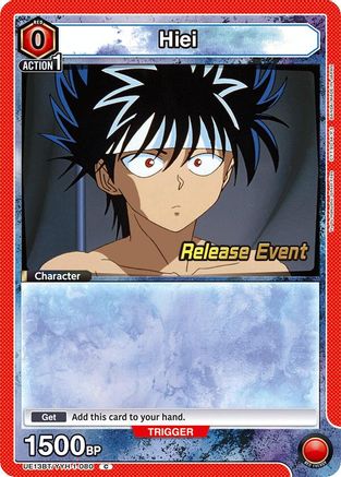 Image of Hiei (080) (UE13BT/YYH-1-080) - UE13BT Yu Yu Hakusho Ghost Files Release Event Cards