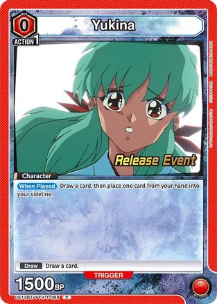 Image of Yukina (088) (UE13BT/YYH-1-088) - UE13BT Yu Yu Hakusho Ghost Files Release Event Cards