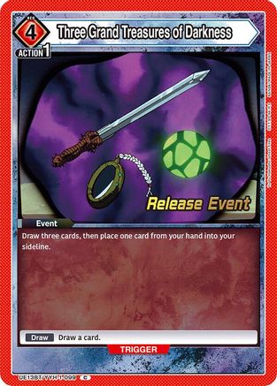 Image of Three Grand Treasures of Darkness (UE13BT/YYH-1-099) - UE13BT Yu Yu Hakusho Ghost Files Release Event Cards