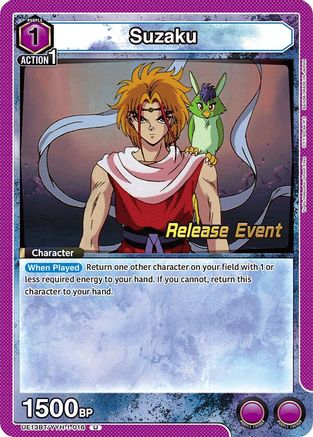 Image of Suzaku (UE13BT/YYH-1-016) - UE13BT Yu Yu Hakusho Ghost Files Release Event Cards