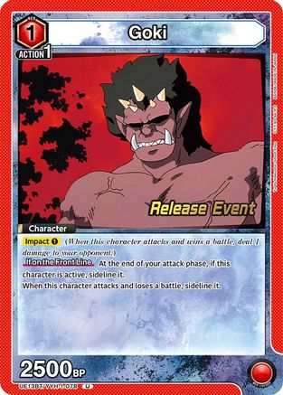 Image of Goki (078) (UE13BT/YYH-1-078) - UE13BT Yu Yu Hakusho Ghost Files Release Event Cards