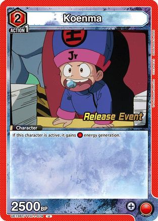 Image of Koenma (079) (UE13BT/YYH-1-079) - UE13BT Yu Yu Hakusho Ghost Files Release Event Cards