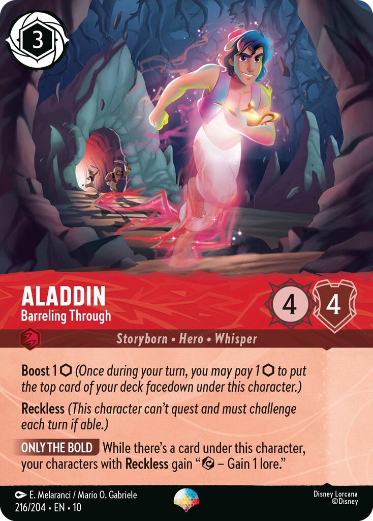 Image of Aladdin - Barreling Through (Epic) (216/204) [Whispers in the Well]