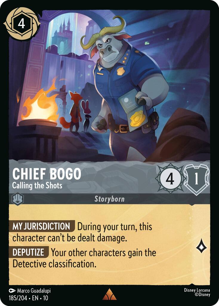 Image of Chief Bogo - Calling the Shots (185/204) [Whispers in the Well]