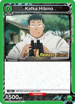 Image of Kafka Hibino (060) (UE12BT/KJ8-1-060) - UE12BT Kaiju No 8 Release Event Cards
