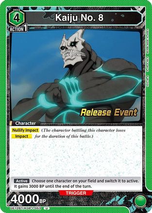 Image of Kaiju No. 8 (053) (UE12BT/KJ8-1-053) - UE12BT Kaiju No 8 Release Event Cards
