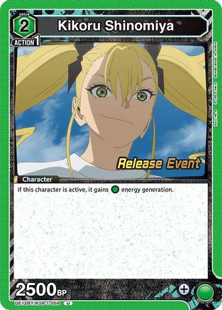 Image of Kikoru Shinomiya (058) (UE12BT/KJ8-1-058) - UE12BT Kaiju No 8 Release Event Cards