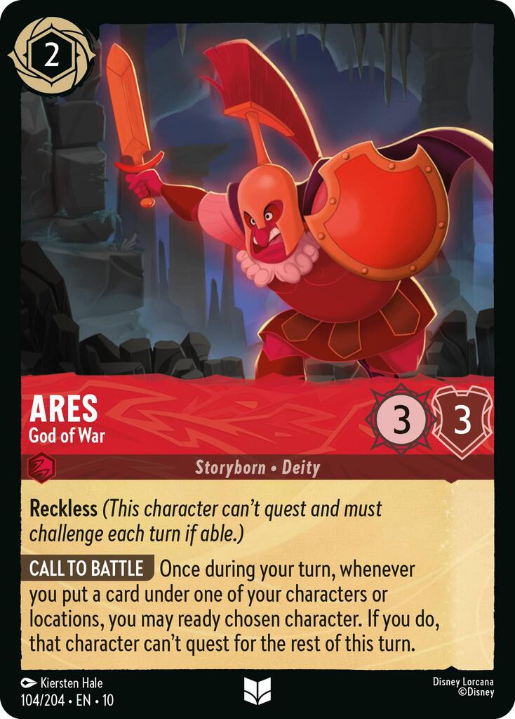 Image of Ares - God of War (104/204) [Whispers in the Well]