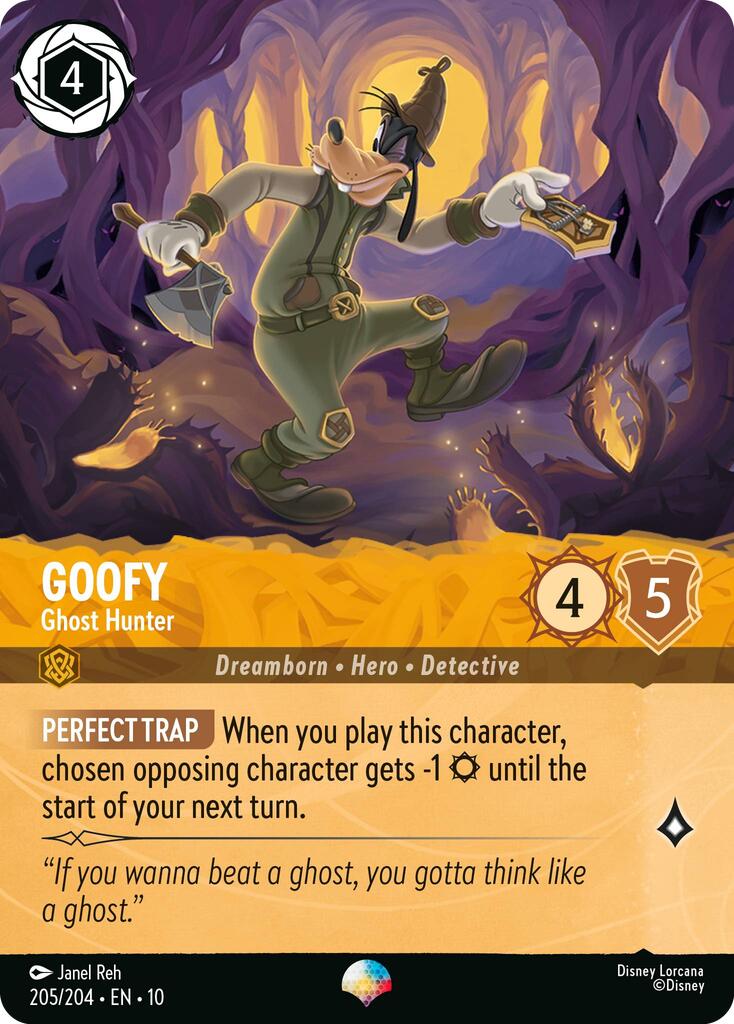Image of Goofy - Ghost Hunter (Epic) (205/204) [Whispers in the Well]
