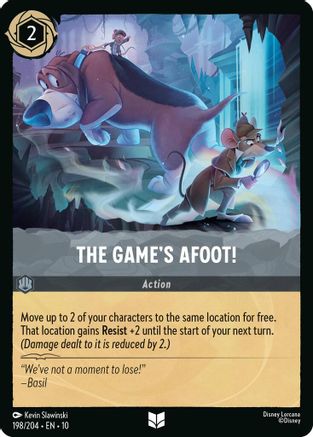 Image of The Game's Afoot! (198/204) [Whispers in the Well]