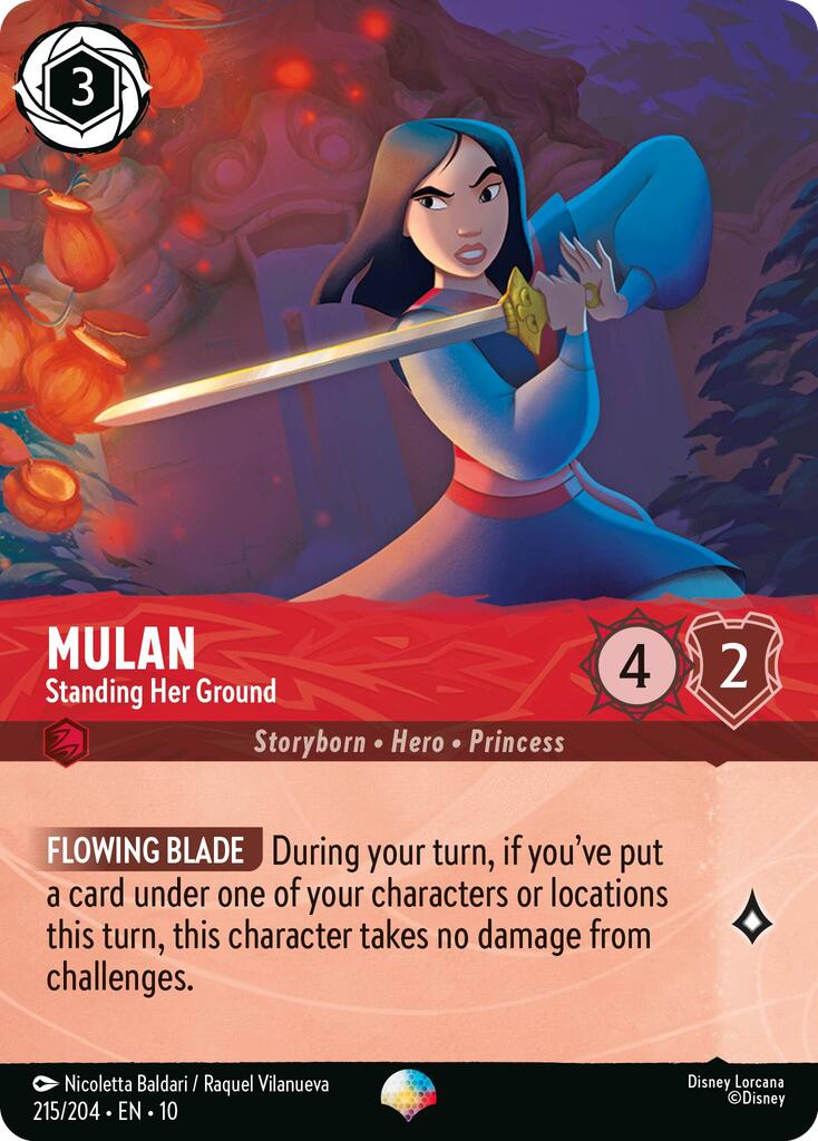 Image of Mulan - Standing Her Ground (Epic) (215/204) [Whispers in the Well]
