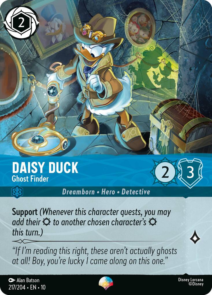 Image of Daisy Duck - Ghost Finder (Epic) (217/204) [Whispers in the Well]
