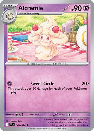 Image of Alcremie (044/094) [Mega Evolution: Phantasmal Flames]