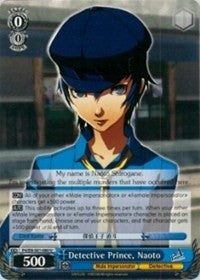 Image of Detective Prince, Naoto (P4/EN-S01-080 U) [Persona 4 ver.E]