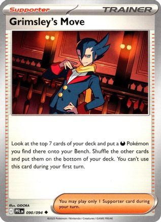 Image of Grimsley's Move (090/094) [Mega Evolution: Phantasmal Flames]