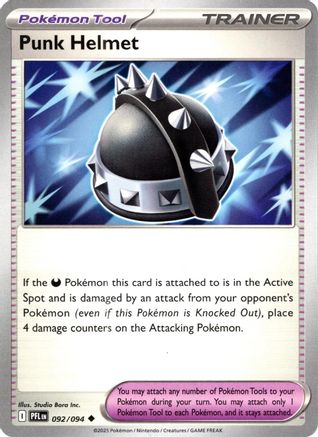 Image of Punk Helmet (092/094) [Mega Evolution: Phantasmal Flames]