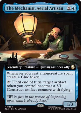 Image of The Mechanist, Aerial Artisan (Extended Art) [Avatar: The Last Airbender]