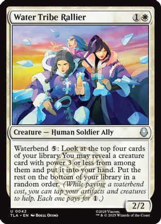 Image of Water Tribe Rallier [Avatar: The Last Airbender]