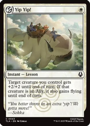Image of Yip Yip! [Avatar: The Last Airbender]