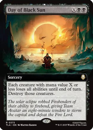 Image of Day of Black Sun (Extended Art) [Avatar: The Last Airbender]