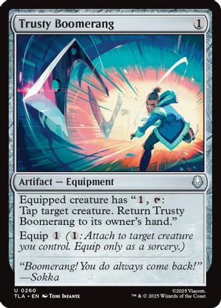 Image of Trusty Boomerang [Avatar: The Last Airbender]
