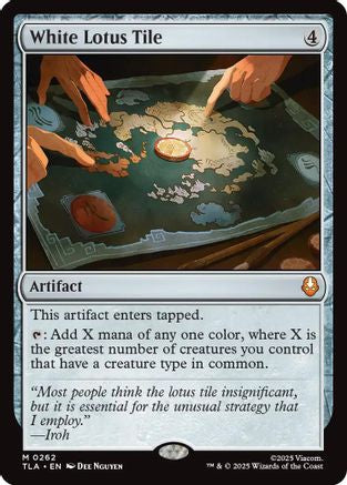 Image of White Lotus Tile [Avatar: The Last Airbender]