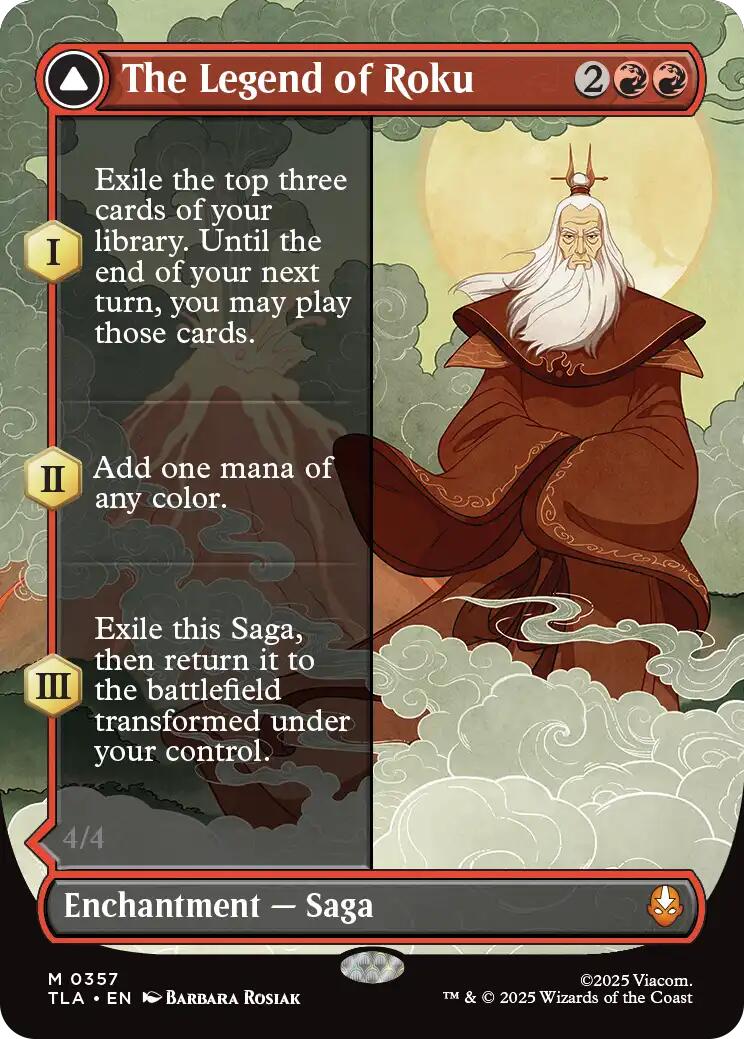 Image of The Legend of Roku (Borderless) [Avatar: The Last Airbender]