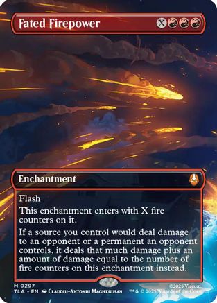 Image of Fated Firepower (Borderless) [Avatar: The Last Airbender]