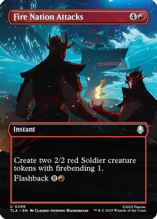 Image of Fire Nation Attacks (Borderless) [Avatar: The Last Airbender]