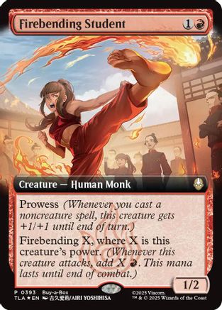 Image of Firebending Student (Extended Art) [Avatar: The Last Airbender Promos]