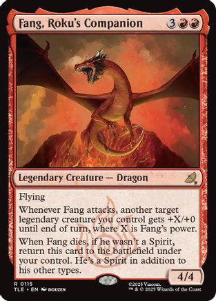 Image of Fang, Roku's Companion [Avatar: The Last Airbender: Eternal-Legal]