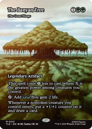 Image of The Banyan Tree - The Great Henge (Borderless) [Avatar: The Last Airbender: Eternal-Legal]