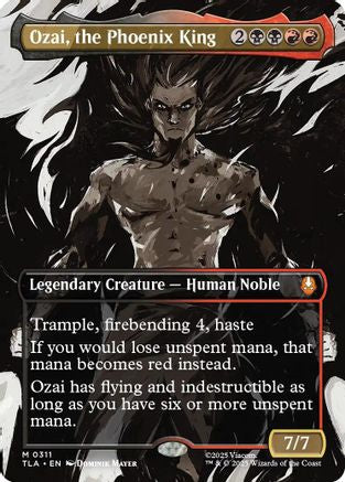 Image of Ozai, the Phoenix King (0311) (Borderless) [Avatar: The Last Airbender]