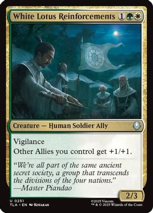 Image of White Lotus Reinforcements [Avatar: The Last Airbender]