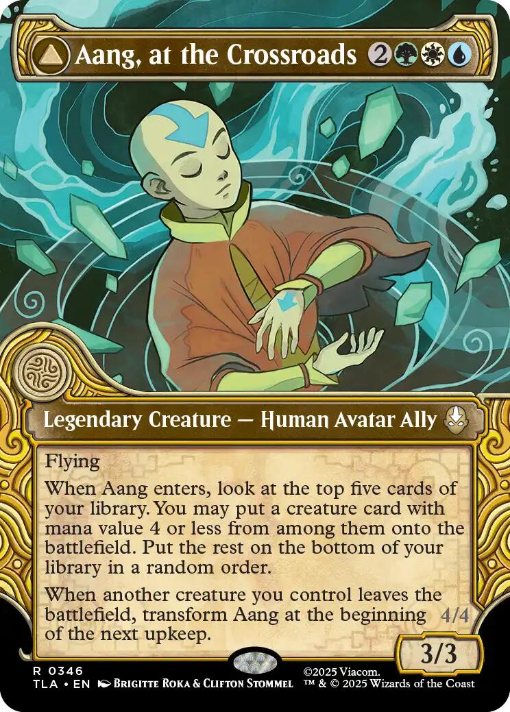 Image of Aang, at the Crossroads (Showcase) [Avatar: The Last Airbender]