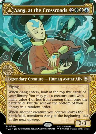 Image of Aang, at the Crossroads (Showcase) [Avatar: The Last Airbender]
