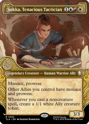 Image of Sokka, Tenacious Tactician (Showcase) [Avatar: The Last Airbender]
