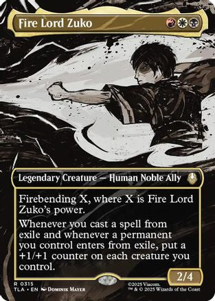 Image of Fire Lord Zuko (Borderless) [Avatar: The Last Airbender]