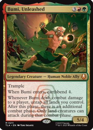 Image of Bumi, Unleashed [Avatar: The Last Airbender]