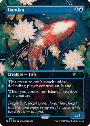 Image of Dandan (2138) (SLD-2138) - Secret Lair Drop Series Foil