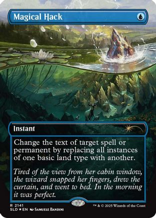 Image of Magical Hack (SLD-2141) - Secret Lair Drop Series Foil