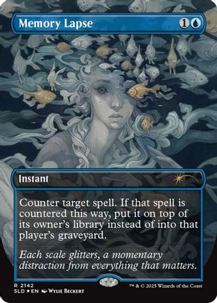 Image of Memory Lapse (SLD-2142) - Secret Lair Drop Series Foil