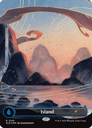 Image of Island (2144) (SLD-2144) - Secret Lair Drop Series Foil