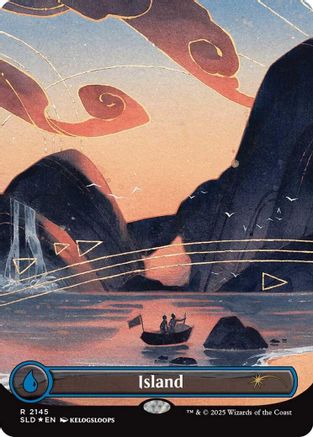 Image of Island (2145) (SLD-2145) - Secret Lair Drop Series Foil