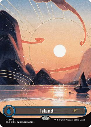 Image of Island (2146) (SLD-2146) - Secret Lair Drop Series Foil