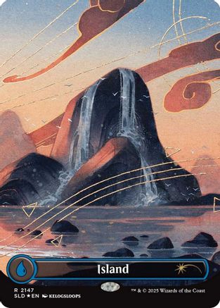 Image of Island (2147) (SLD-2147) - Secret Lair Drop Series Foil