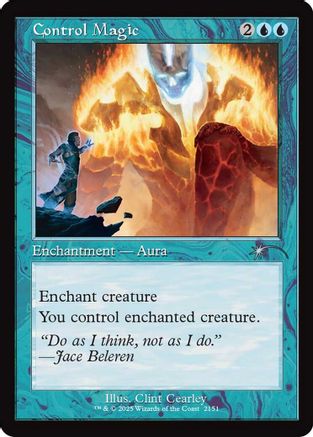 Image of Control Magic (Retro Frame) (SLD-2151) - Secret Lair Drop Series