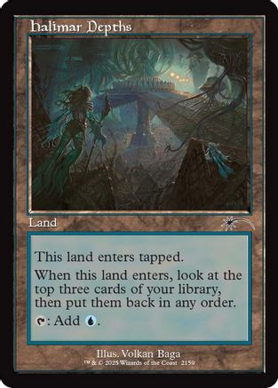Image of Halimar Depths (Retro Frame) (SLD-2159) - Secret Lair Drop Series