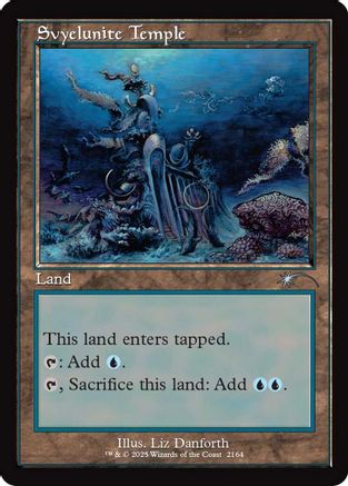 Image of Svyelunite Temple (Retro Frame) (SLD-2164) - Secret Lair Drop Series